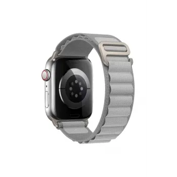 Newface Apple Watch 38mm Mountain Kordon - Gri