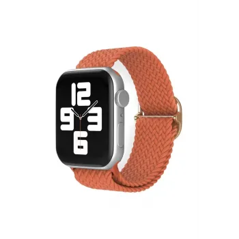 Newface Apple Watch 38mm Star Kordon - Turuncu