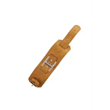 Newface Apple Watch 42mm NL17 Deri Kordon - Taba