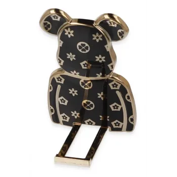 Newface Astro Stand Ayıcık Desenli - Siyah