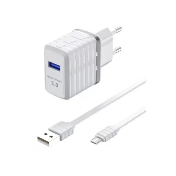 Newface C32Q 3.0 Quick Micro USB Seyahat Şarj Cihazı