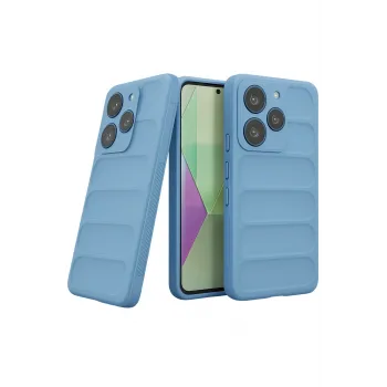 Newface General Mobile Era 50 Kılıf Optimum Silikon - Mavi