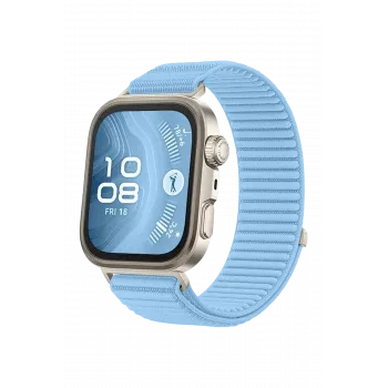 Newface Huawei Fit 4 Braid Kordon - Açık Mavi