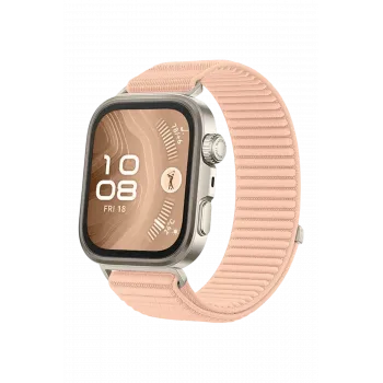 Newface Huawei Fit 4 Braid Kordon - Pudra