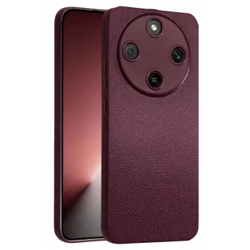 Newface Huawei Honor Magic 8 Lite Thermax Silikon Kılıf - Bordo