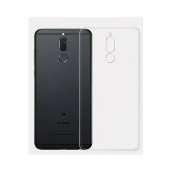 Newface Huawei Mate 10 Lite Kılıf Lüx Şeffaf Silikon