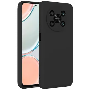 Newface Huawei Nova Y90 Kılıf First Silikon - Siyah