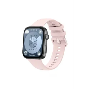 Newface Huawei Watch Fit 3 Klasik Kordon - Pudra