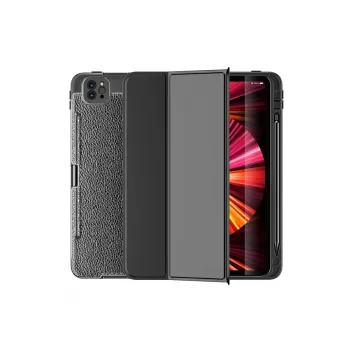 Newface iPad Pro 11 (2020) Kılıf Tablet Focus Silikon - Siyah