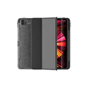 Newface iPad Pro 11 (2020) Kılıf Tablet Focus Silikon - Siyah