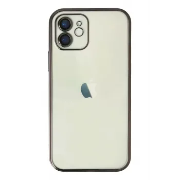 Newface Apple iPhone 11 Kılıf Razer Lensli Silikon - Siyah
