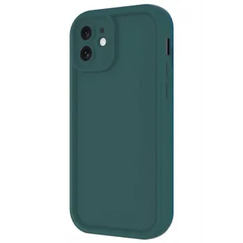 Newface iPhone 11 Kılıf Viera Silikon - Koyu Yeşil