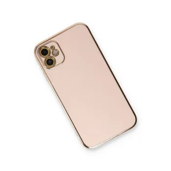 Newface iPhone 11 Kılıf Volet Silikon - Pembe