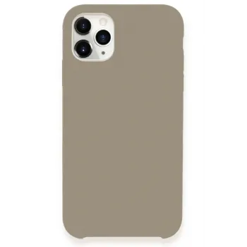 Newface iPhone 11 Pro Kılıf Lansman Legant Silikon - Bej