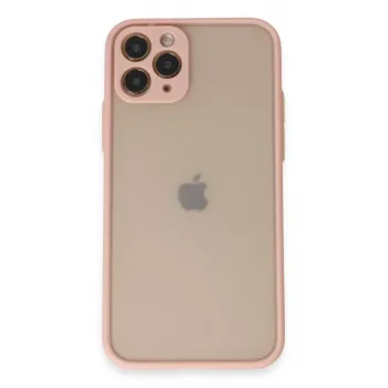 Newface iPhone 11 Pro Kılıf Montreal Silikon Kapak - Pembe