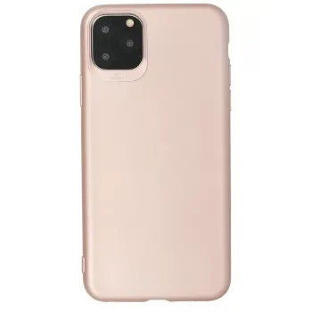 Newface iPhone 11 Pro Max Kılıf First Silikon - Rose Gold
