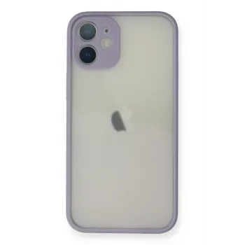 Newface iPhone 11 Pro Max Kılıf Montreal Silikon Kapak - Mor