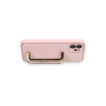 Newface iPhone 12 Kılıf Coco Elit Kapak - Pembe