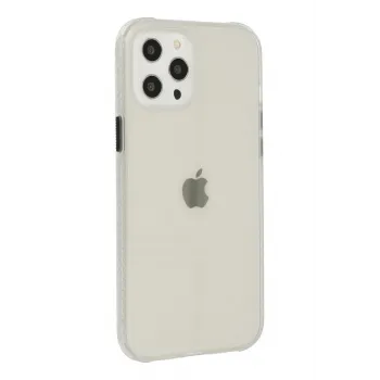 Newface iPhone 12 Pro Kılıf Miami Şeffaf Silikon - Şeffaf
