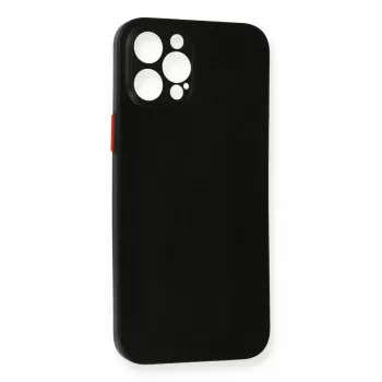 Newface iPhone 12 Pro Kılıf PP Ultra İnce Kapak - Siyah