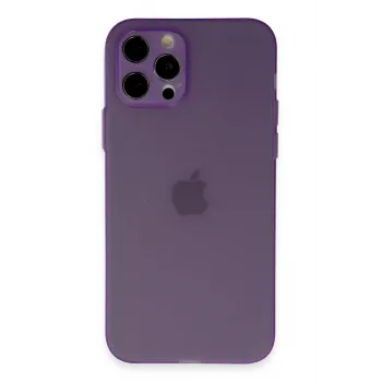 Newface iPhone 12 Pro Kılıf Puma Silikon - Koyu Mor
