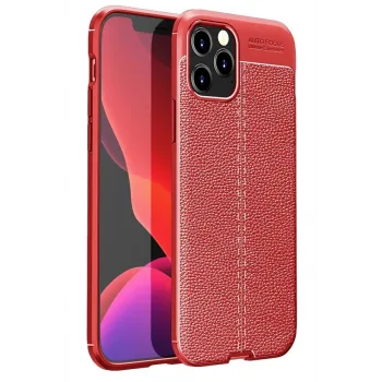 Newface iPhone 12 Pro Max Kılıf Auto Focus Kapak - Kırmızı