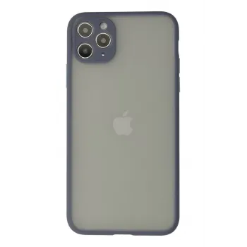 Newface iPhone 12 Pro Max Kılıf Montreal Silikon Kapak - Gri