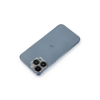 Newface iPhone 12 Pro Max Shine Kamera Lens Koruma Cam - Siyah