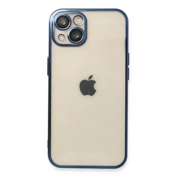 Newface iPhone 13 Kılıf Razer Lensli Silikon - Lacivert