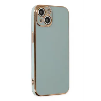 Newface iPhone 13 Kılıf Volet Silikon - Açık Yeşil