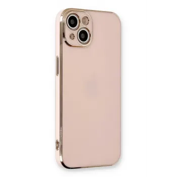 Newface iPhone 13 Kılıf Volet Silikon - Pembe