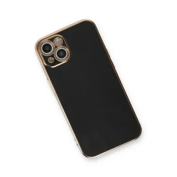 Newface iPhone 13 Kılıf Volet Silikon - Siyah