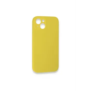 Newface iPhone 13 Mini Kılıf Lansman Legant Silikon - Sarı