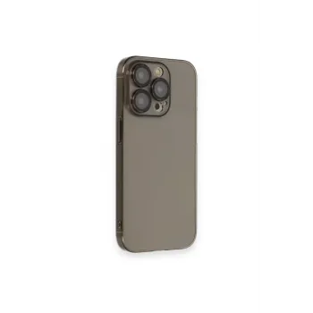 Newface iPhone 13 Pro Kılıf Armada Lensli Kapak - Siyah