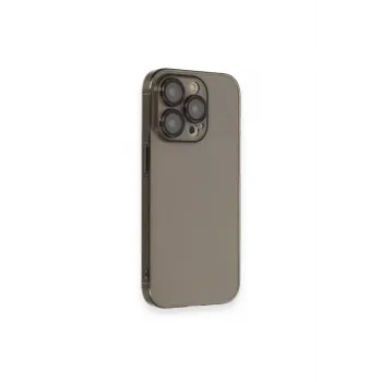 Newface Apple iPhone 13 Pro Kılıf Armada Lensli Kapak - Siyah