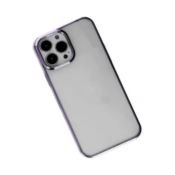 Newface iPhone 13 Pro Kılıf Element Silikon - Mor
