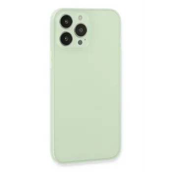 Newface iPhone 13 Pro Kılıf Puma Silikon - Açık Yeşil