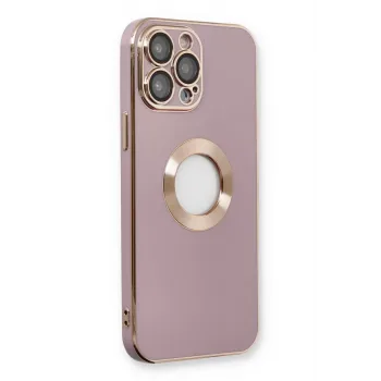 Newface iPhone 13 Pro Kılıf Store Silikon - Mor