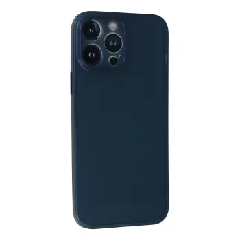 Newface iPhone 13 Pro Max Kılıf PP Ultra İnce Kapak - Mavi