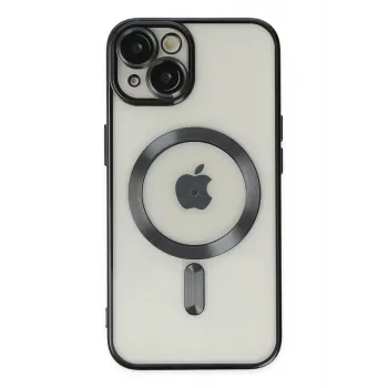 Newface iPhone 14 Kılıf Kross Magneticsafe Kapak - Siyah