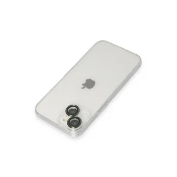 Newface iPhone 14 Kılıf Luko Lens Silikon - Yeşil
