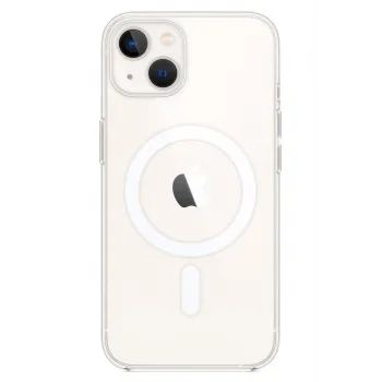 Newface iPhone 14 Kılıf Magneticsafe Şeffaf Silikon - Şeffaf