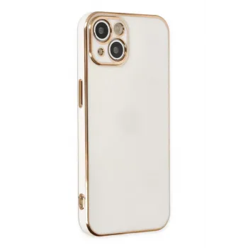 Newface iPhone 14 Kılıf Volet Silikon - Beyaz