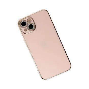 Newface iPhone 14 Kılıf Volet Silikon - Pembe