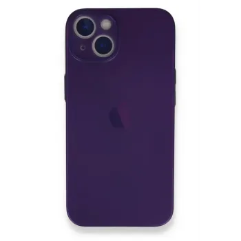 Newface iPhone 14 Plus Kılıf PP Ultra İnce Kapak - Mor