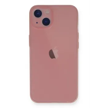Newface iPhone 14 Plus Kılıf PP Ultra İnce Kapak - Pembe