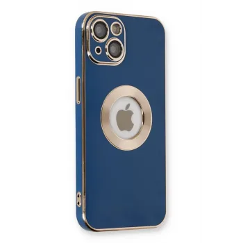 Newface iPhone 14 Plus Kılıf Store Silikon - Mavi