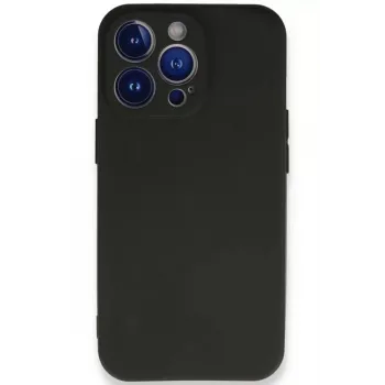 Newface iPhone 14 Pro Kılıf First Silikon - Siyah
