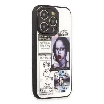 Newface iPhone 14 Pro Kılıf Mirror Desenli Kapak - Mirror - 2