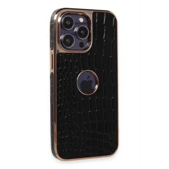 Newface iPhone 14 Pro Kılıf Snake Kapak - Siyah